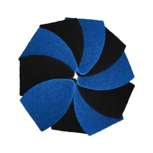 Blue and Black Scrub Pads
