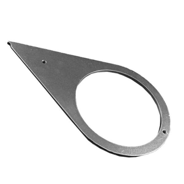 Film Handler 6" Shim 1/4" 1 Film Handler 6-inch Shim to maintain proper film alignment for precise cutting.