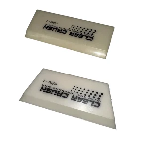 Fusion Clear Crush Squeegee Blades - group shot showcasing versatile tools for film installation and cleaning.