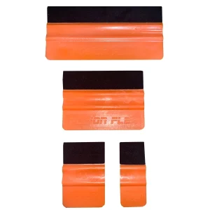 Fusion Orange Flex Card - Versatile Squeegee for Film and Vinyl Installations.