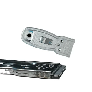 Hyde 1″ Razor Scraper tool with metal blade, designed for precision scraping and cleaning.