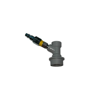 Gas Ball Lock with Air Hose Attachment for Quick Tint Keg Pressurization