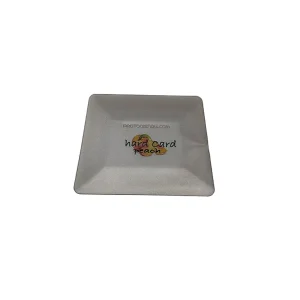 Peach Hard Card Tool with Flexible and Durable Design for Scratch-Free Film Application.