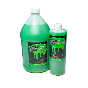 Tint Slime window tint mounting and cleaning solution in gallon and quart sizes.