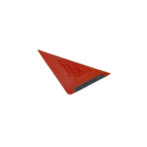 Red Tri-Edge Plus window tint tool with a rubberized heat-resistant edge for water squeegeeing.