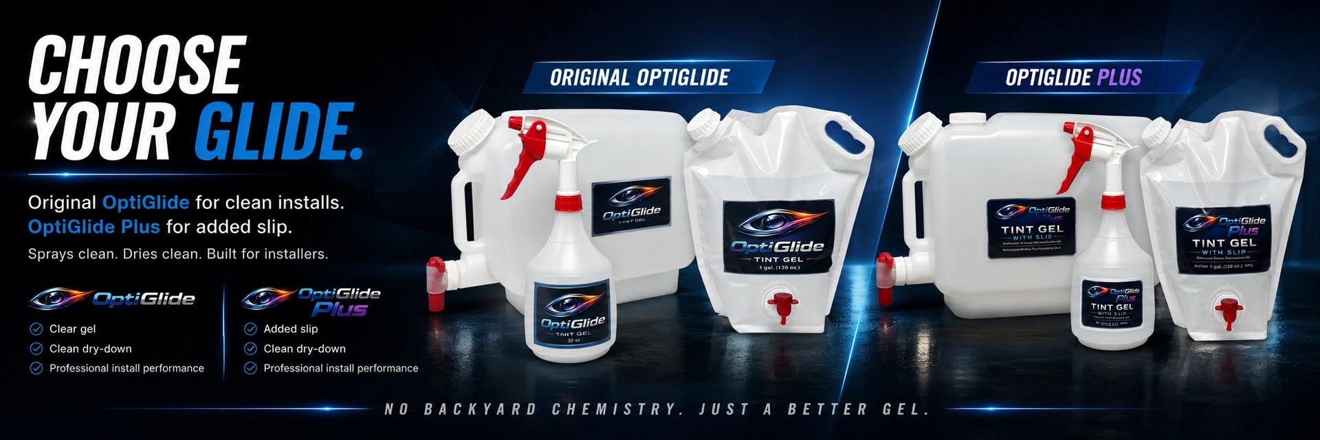 OptiGlide Tint Gel - Goes on clear, dries clear